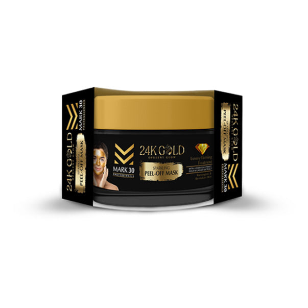 Golden Peel Of Mask Jar